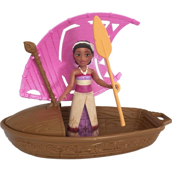 Disney Moana 2 Wayfinder Wonders with Surprise Small Doll, Canoe & Accessory - Picture 6 of 9